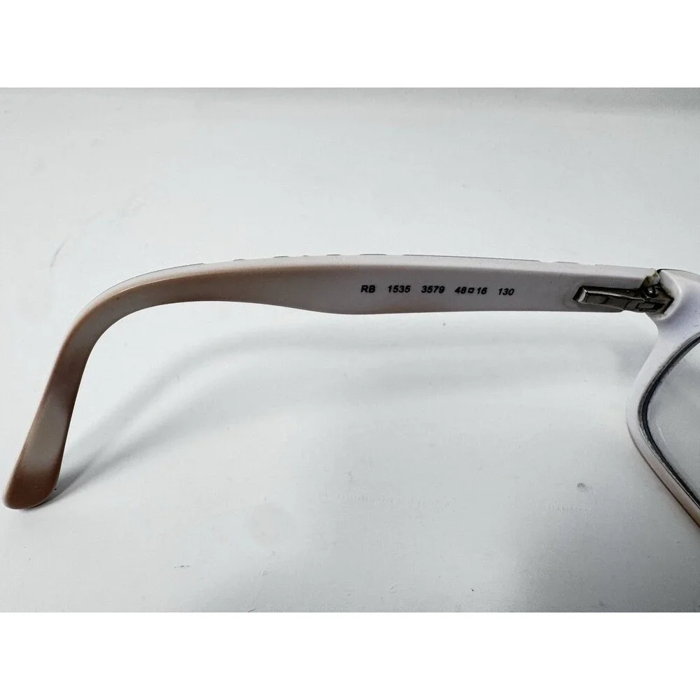 Ray-Ban RB1535 3579 Junior Black/Pink Eyeglass Frames 48-16-130 Authentic